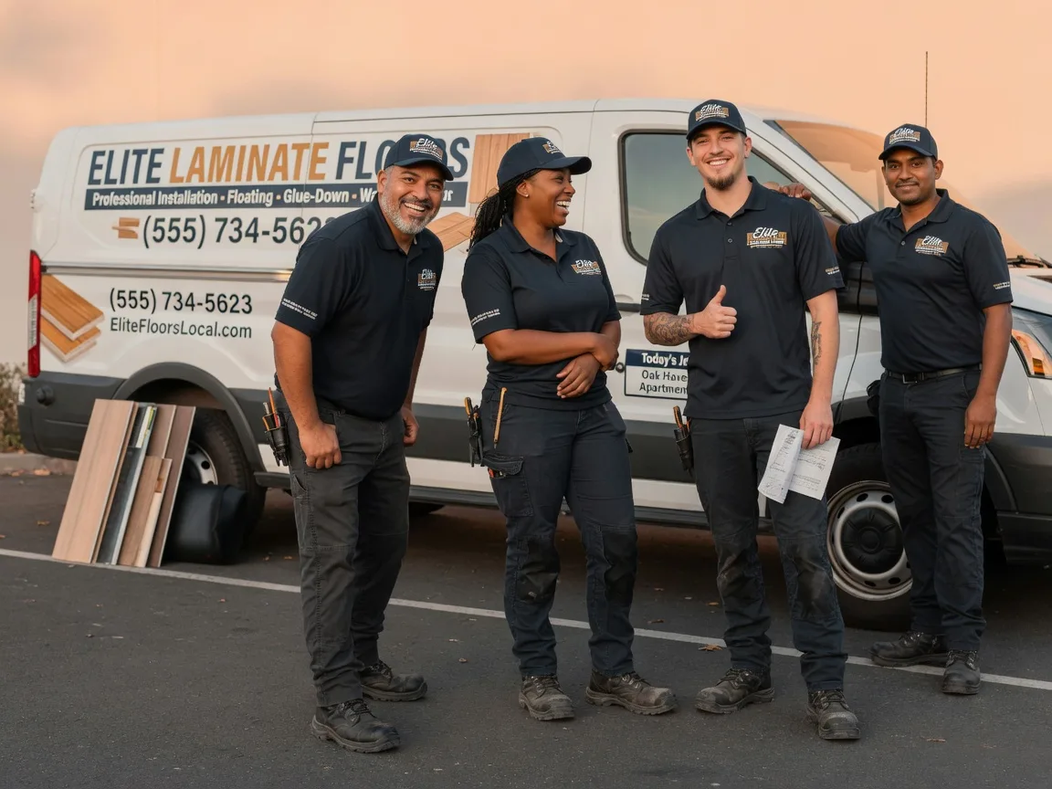 Laminate flooring installation company in Burr Oak, KS
